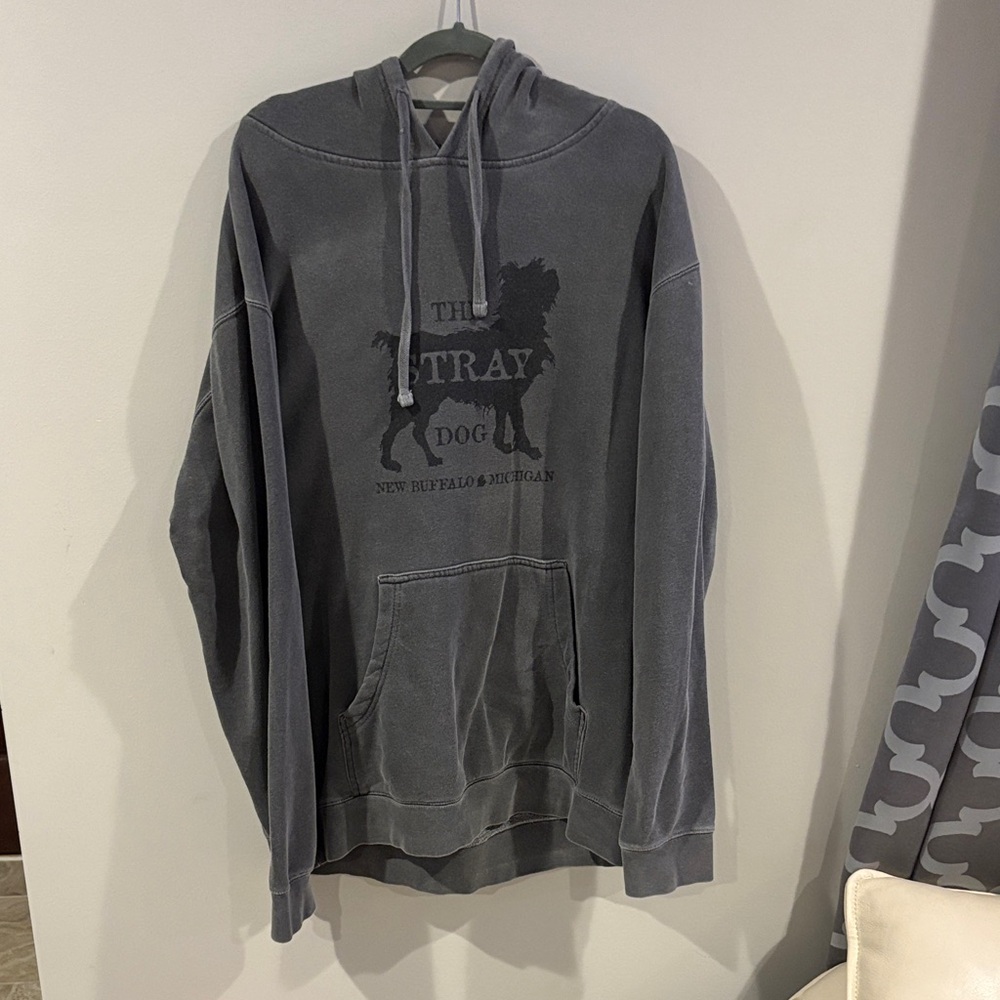 Charcoal Graphic Hoodie